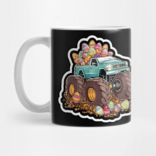 Happy Easter Monster Truck Mug